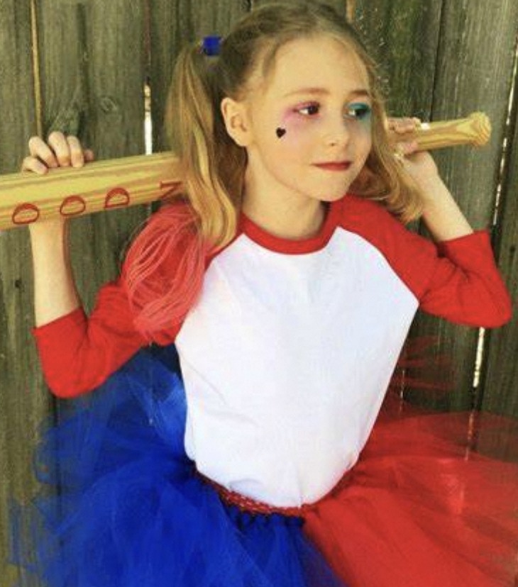 harley quinn kids costume