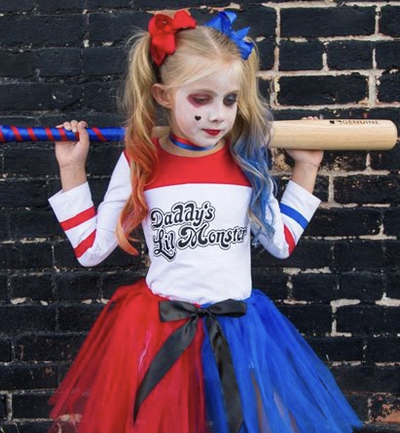 harley quinn kids costume