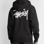 stussy zip up hoodie