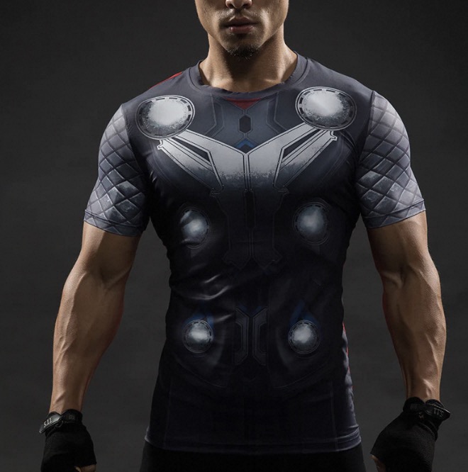 superhero compression shirts