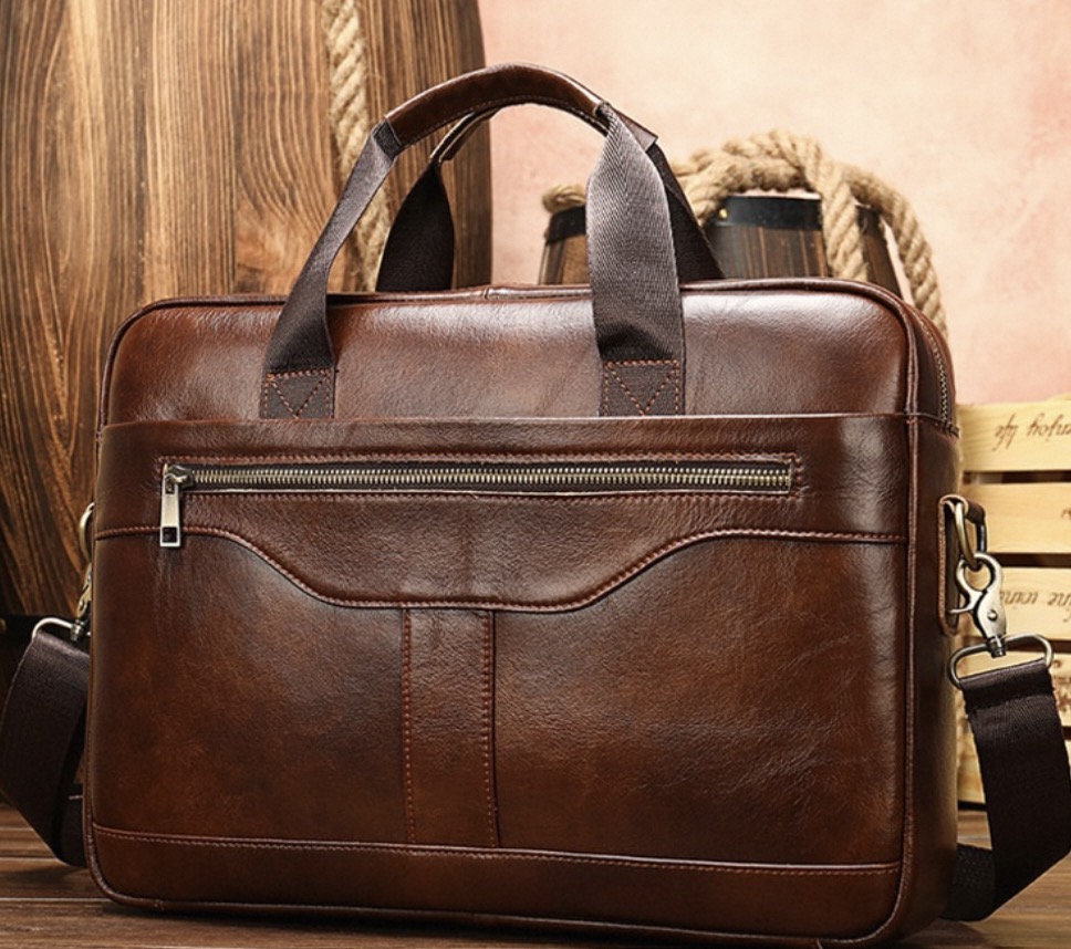 leather laptop bags for men