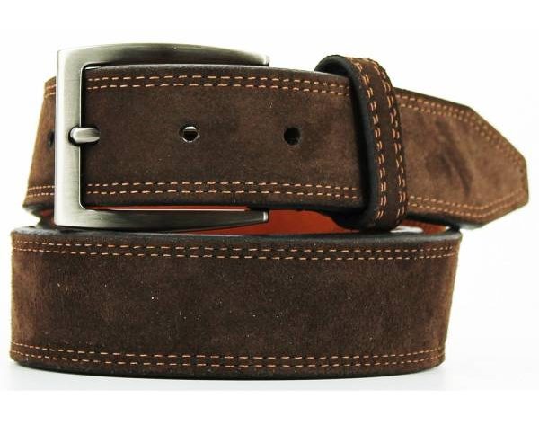 mens suede belt