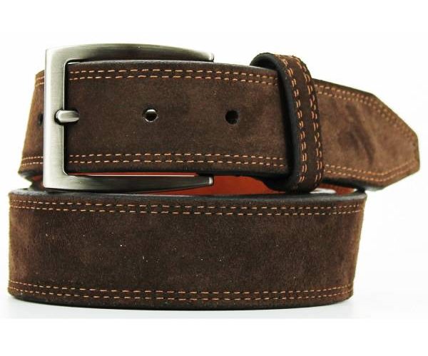 mens suede belt