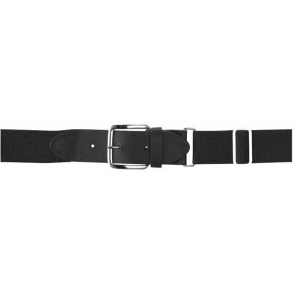 black baseball belt