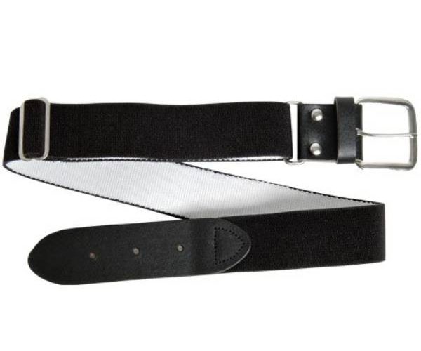 black baseball belt