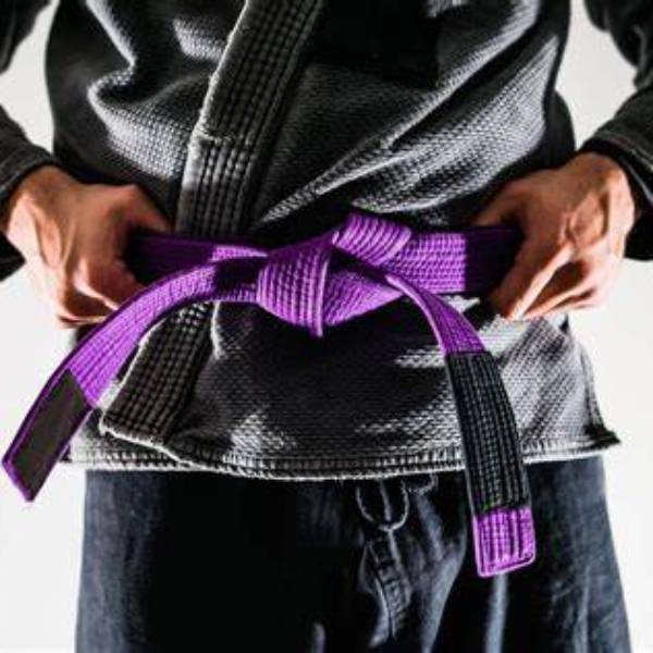 how long does it take to get a purple belt in bjj