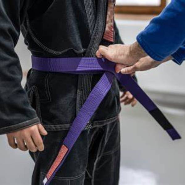 how long does it take to get a purple belt in bjj