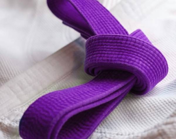 how long does it take to get a purple belt in bjj