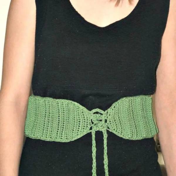 crochet belt pattern