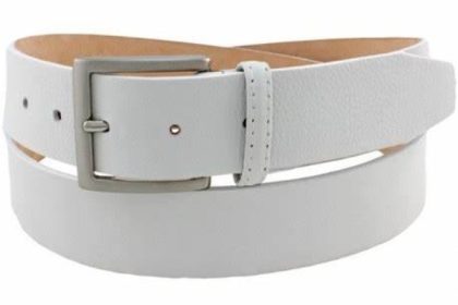 men’s white belt