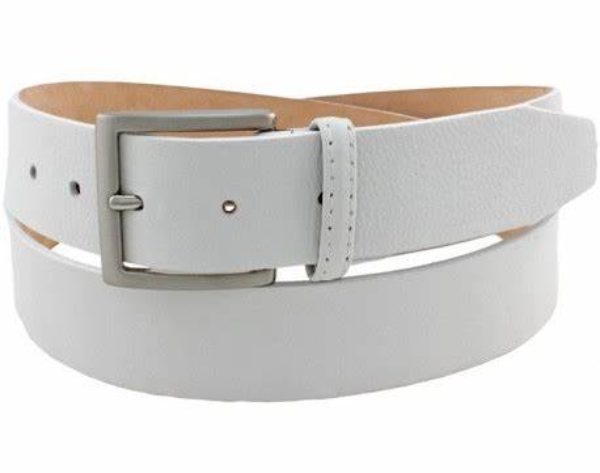 men’s white belt