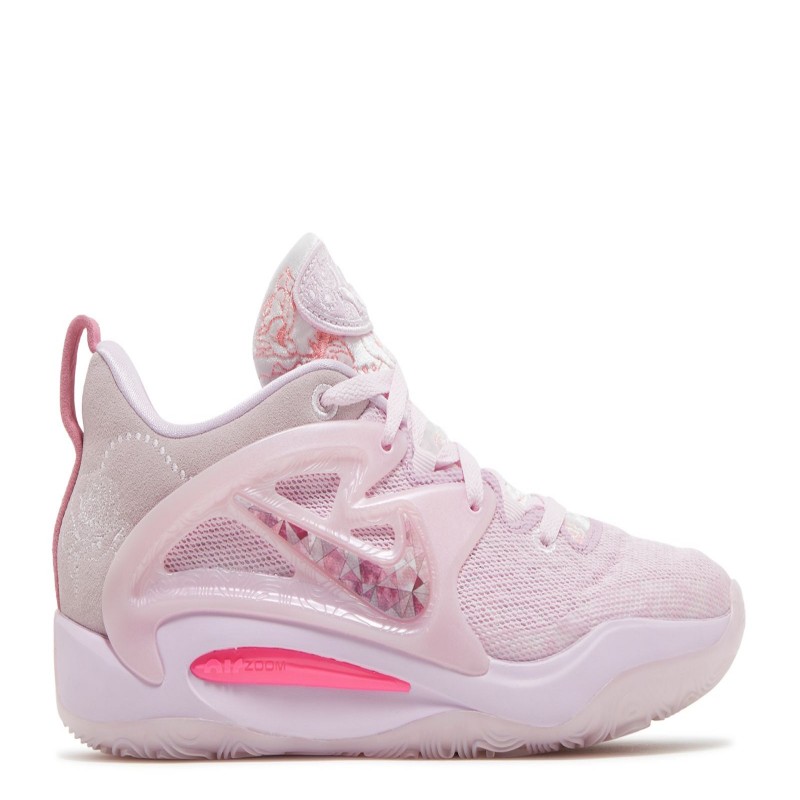 pink basketball shoes