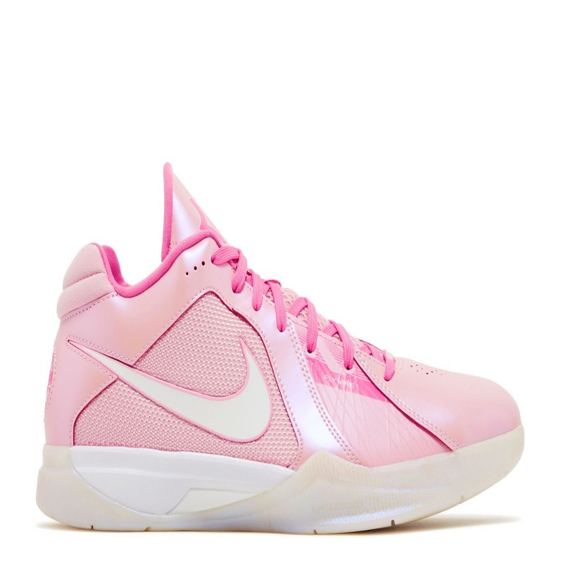 pink basketball shoes