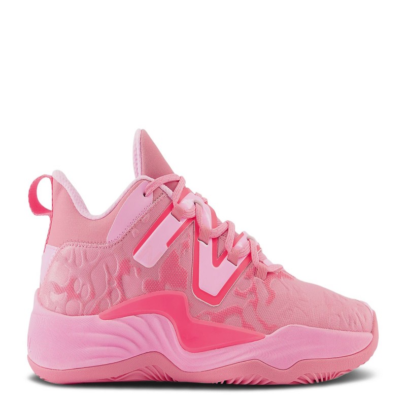 pink basketball shoes