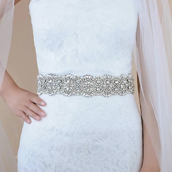 wedding dress belt