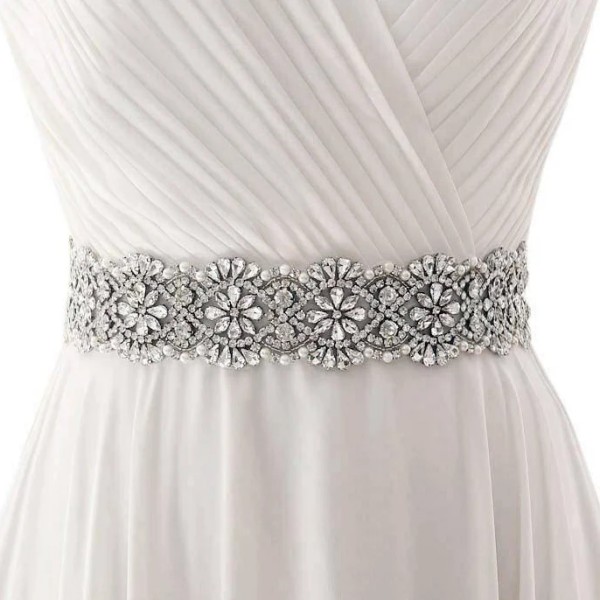 wedding dress belt