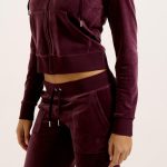 women's velour tracksuit