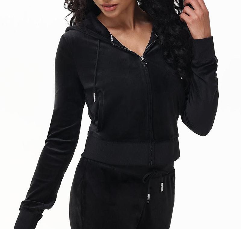 black tracksuit