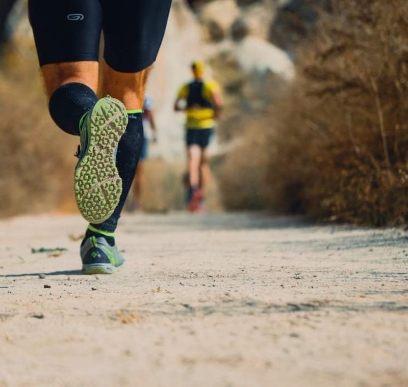 eco-friendly running shoes made from recycled materials