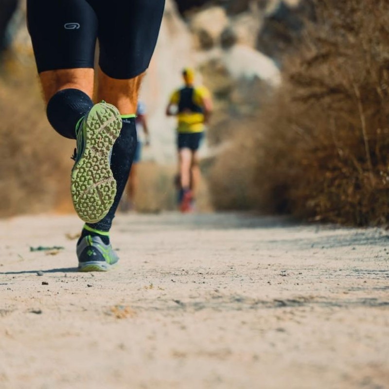 eco-friendly running shoes made from recycled materials