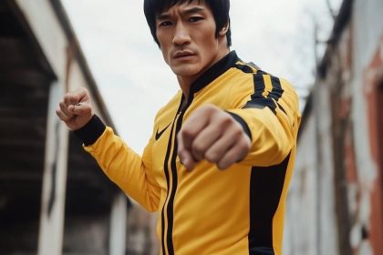 bruce lee tracksuit