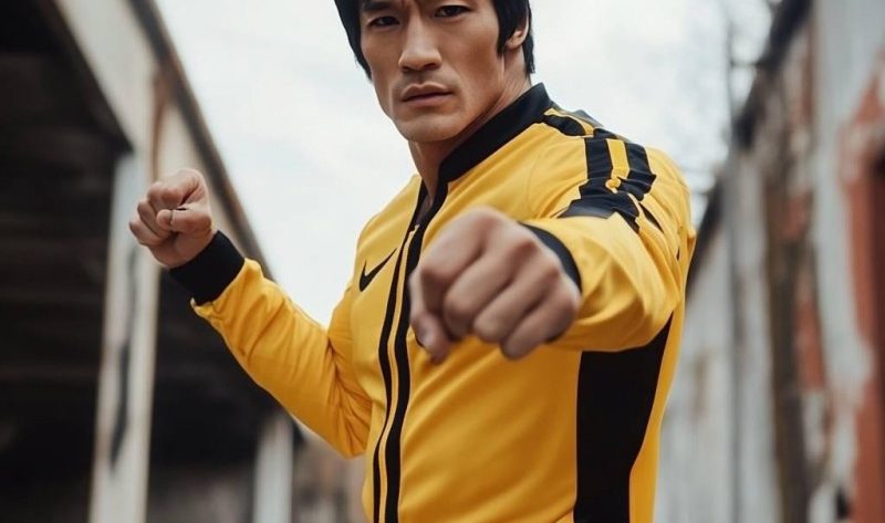 bruce lee tracksuit